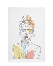 Color Splash Bun Canvas print