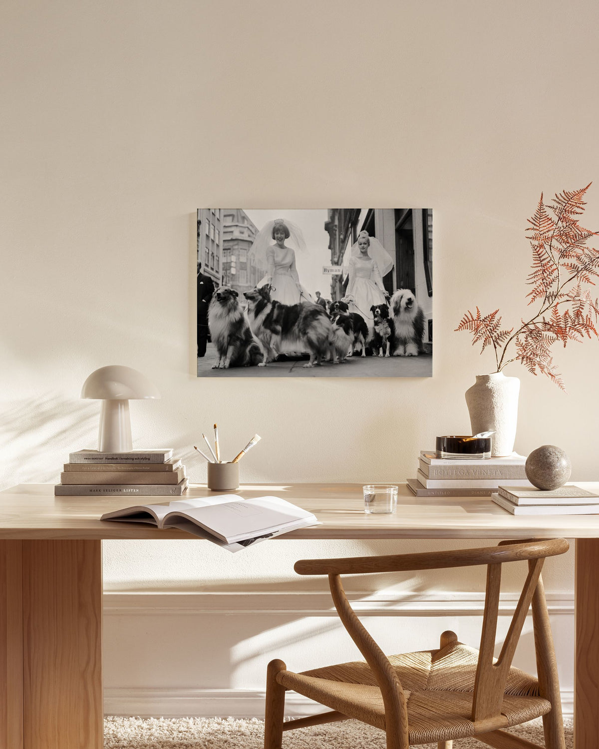 Soho Sheep Dogs Canvas print