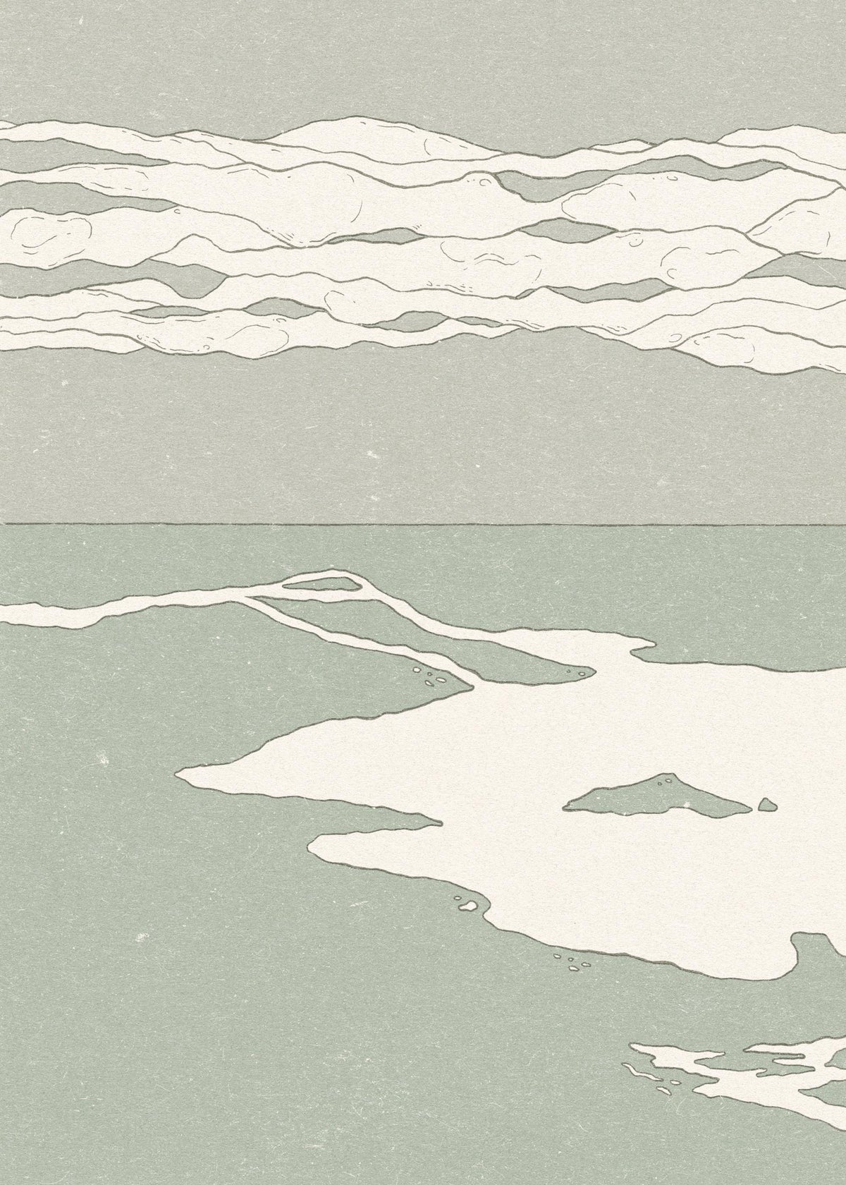 Calm Sea Print