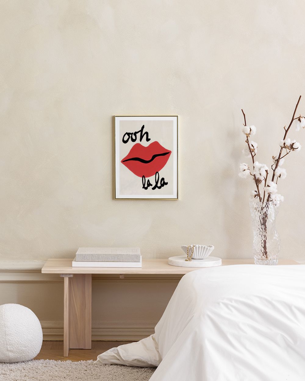 Red Lips Print