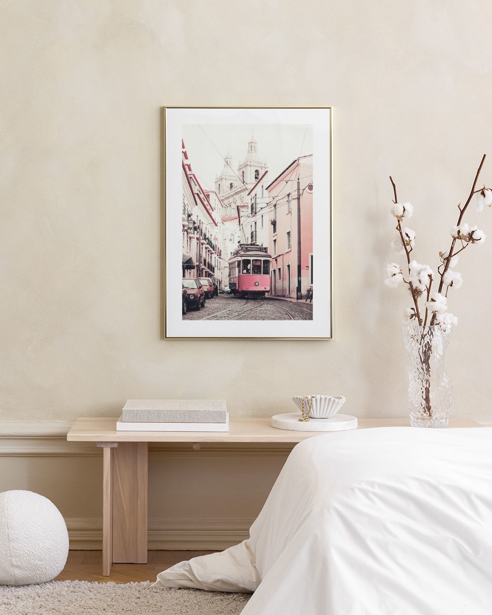 Pink Tram Print