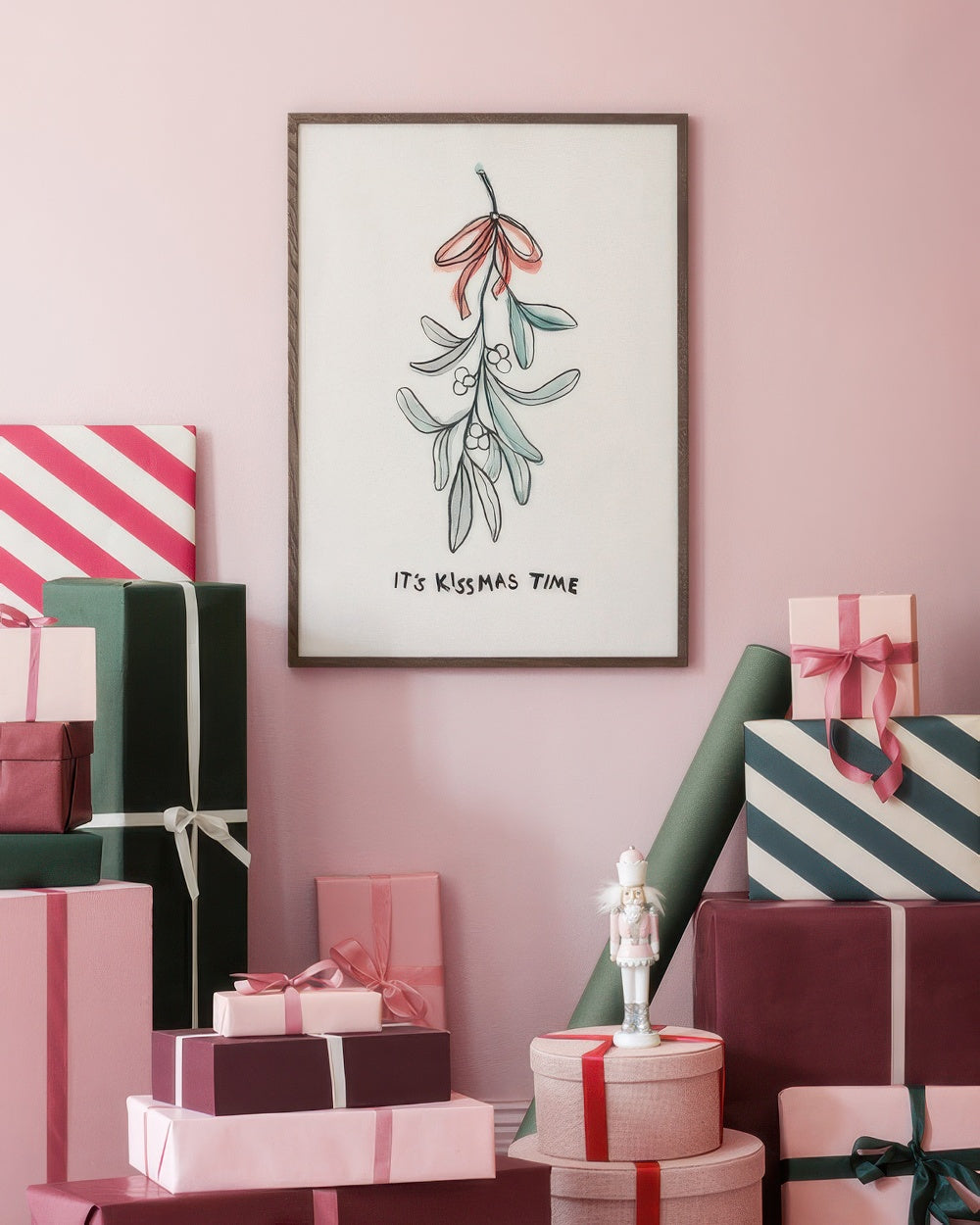 It's Kissmas Time Print