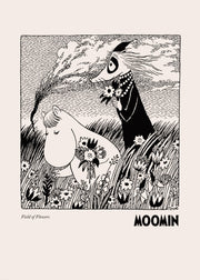 Moomin - Field of Flowers Print