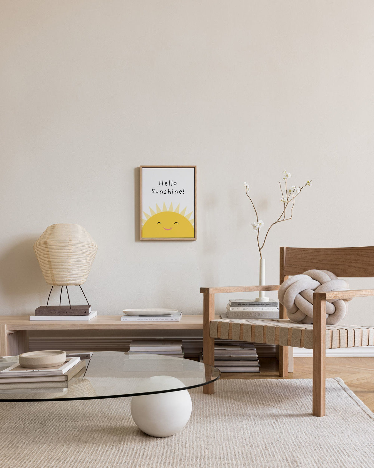 Hello Sunshine Canvas print