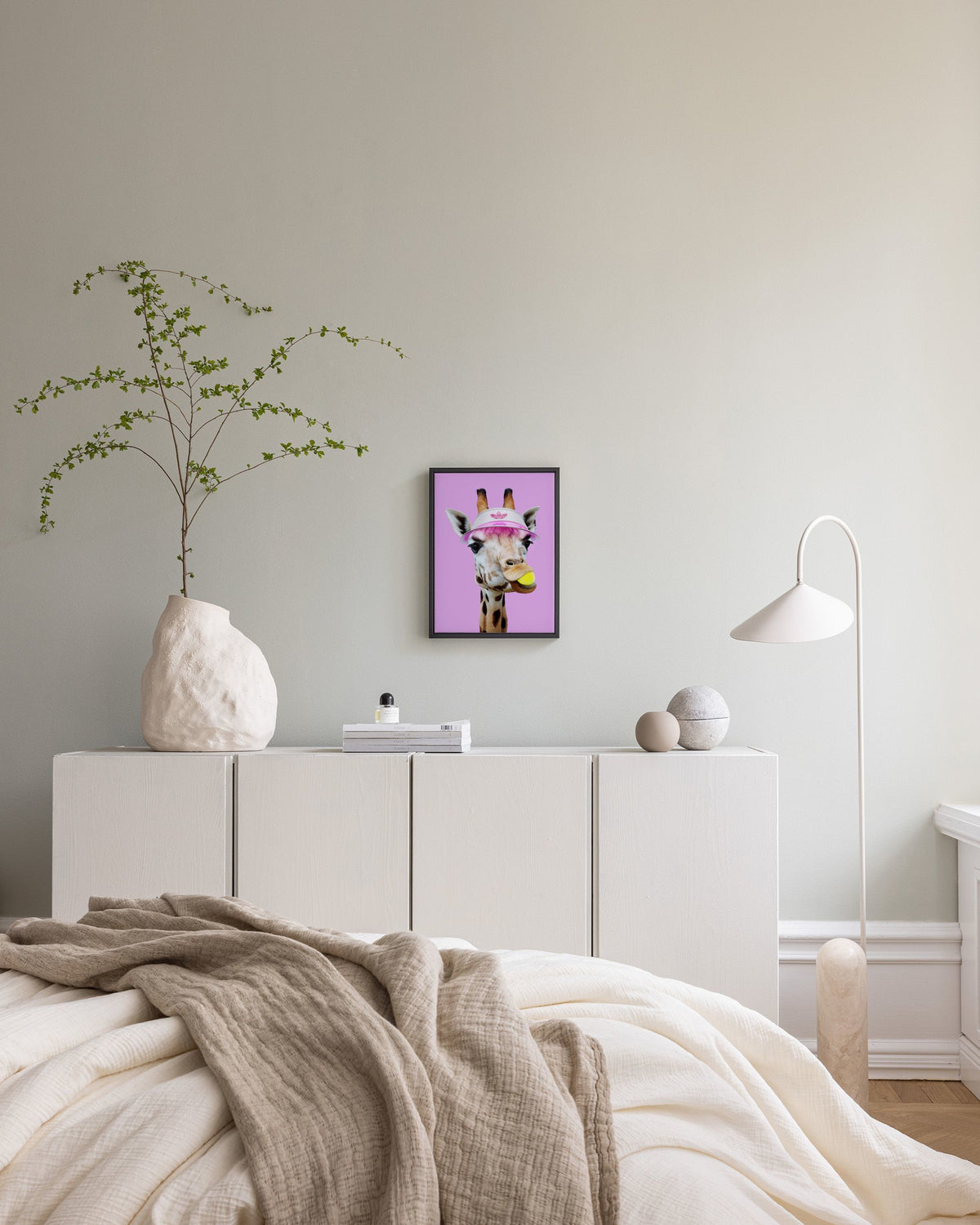 Jonas Loose - Tennis Giraffe Canvas print