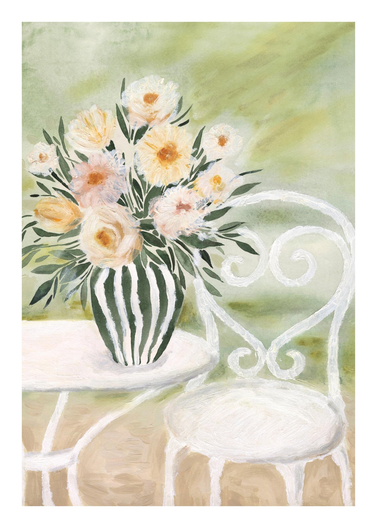 Bouquet From the Garden Print