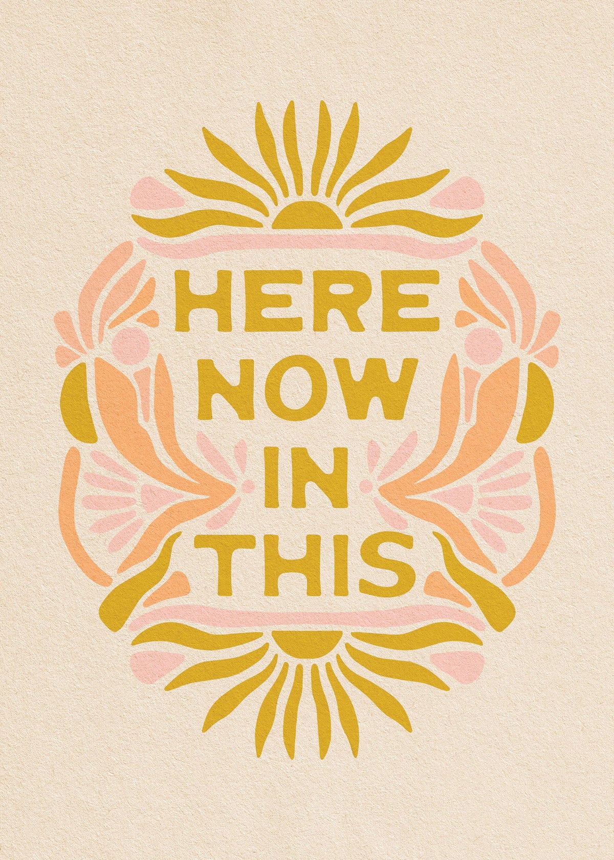 The SoulShine Co. - Here Now In This Print