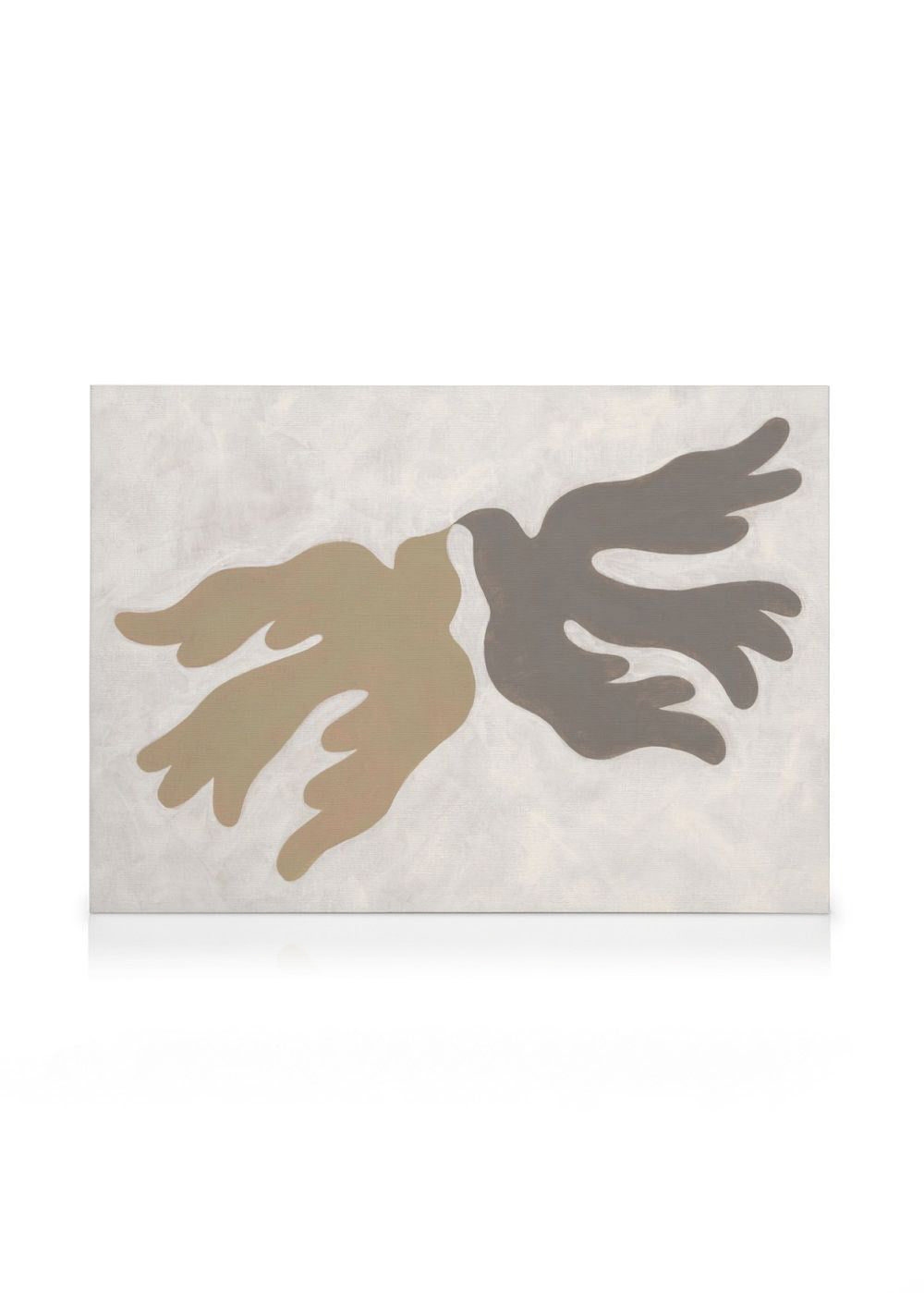 Reflecting Doves Canvas print