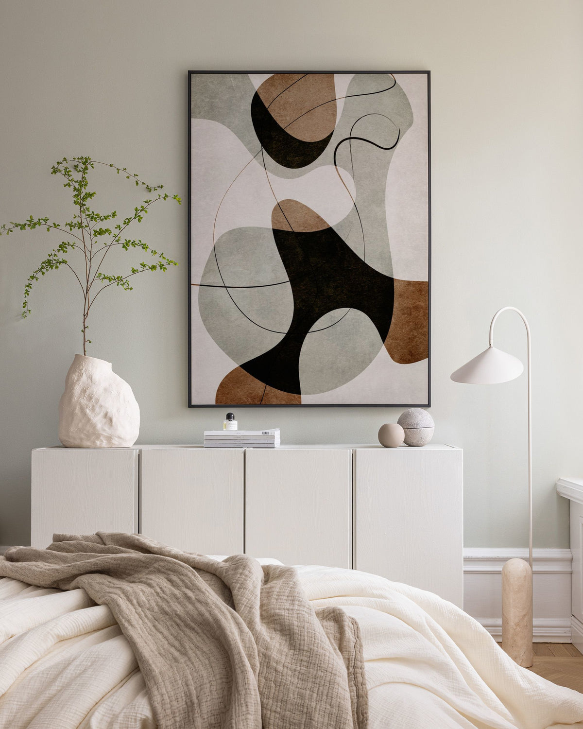 Vivid Shapes No1 Canvas print