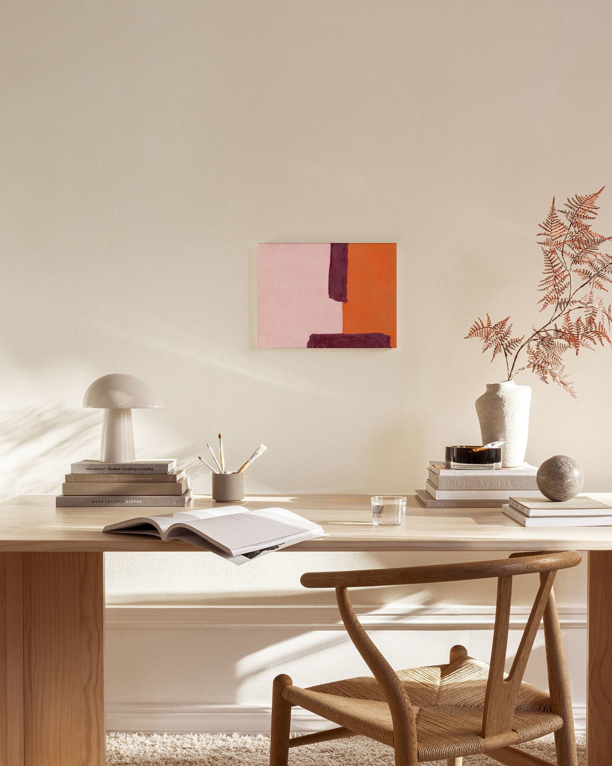 The Space Between Canvas print