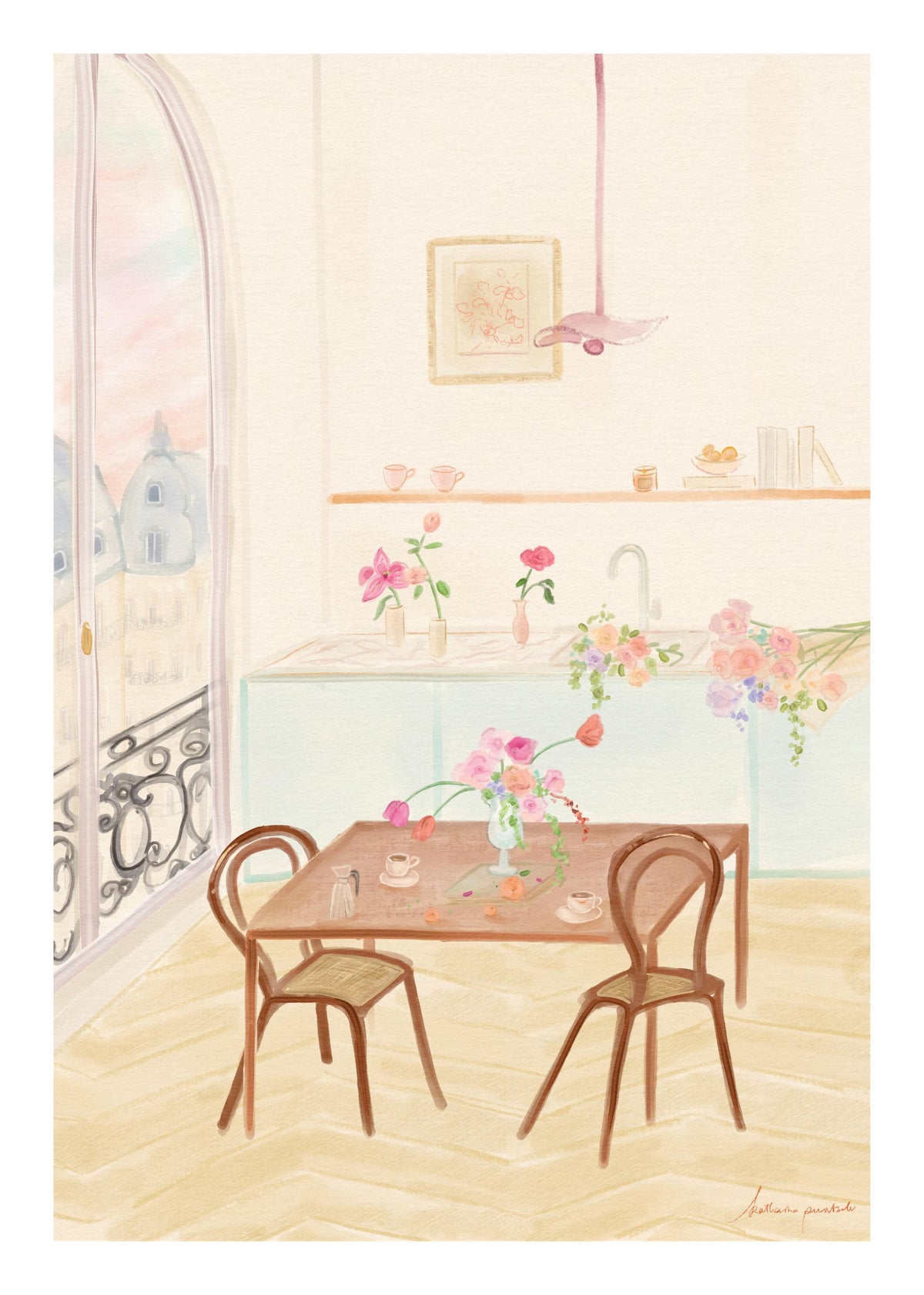 Katharina Puritscher - Kitchen Dreams Print