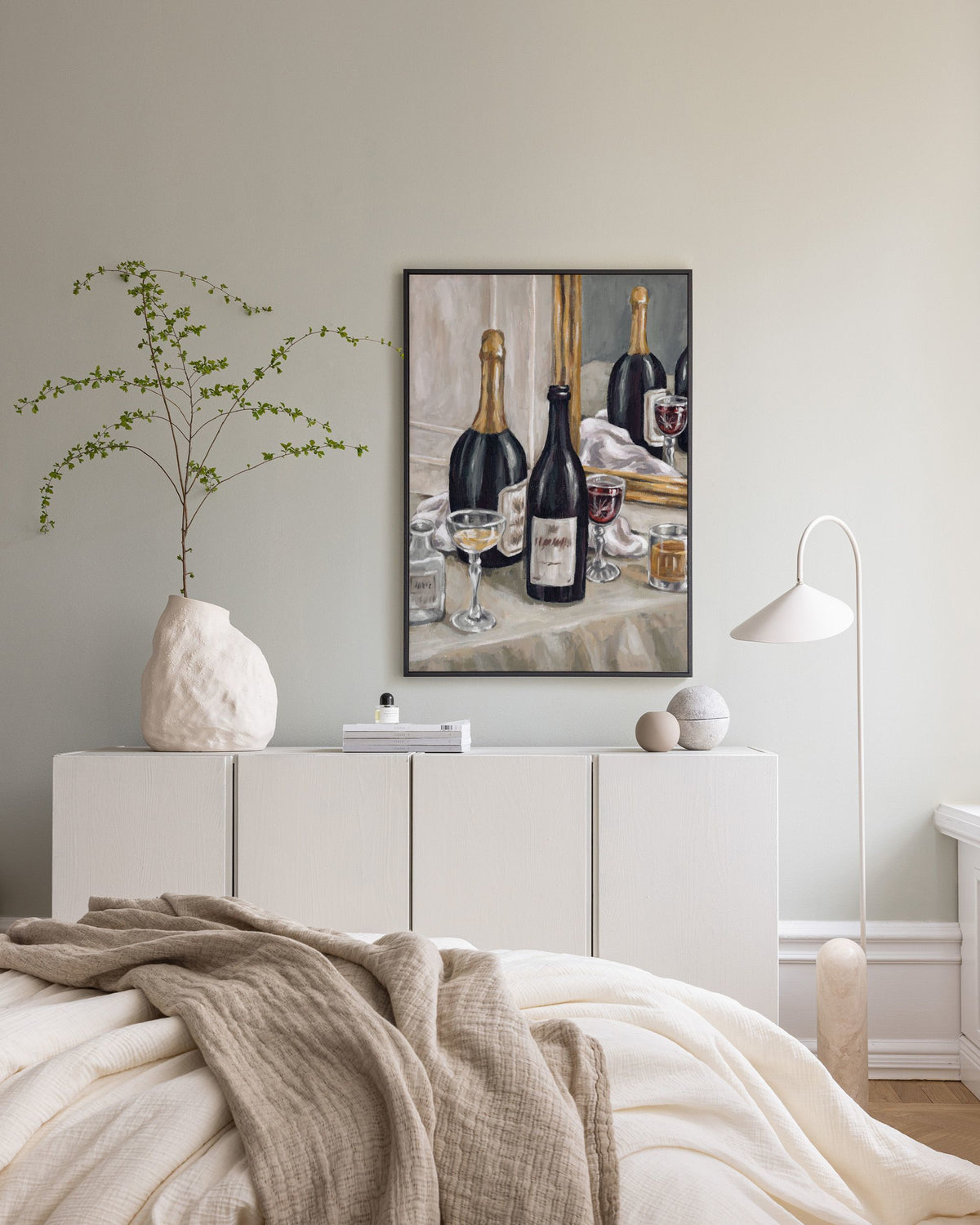 Midnight in Provence Canvas print