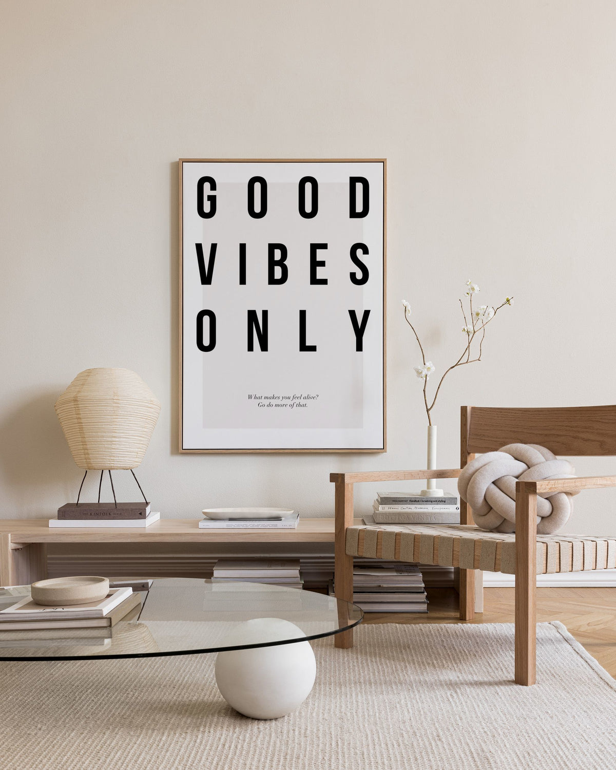 Good Vibes Only Canvas print