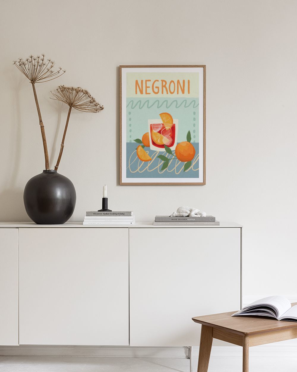 Negroni Cocktail Print
