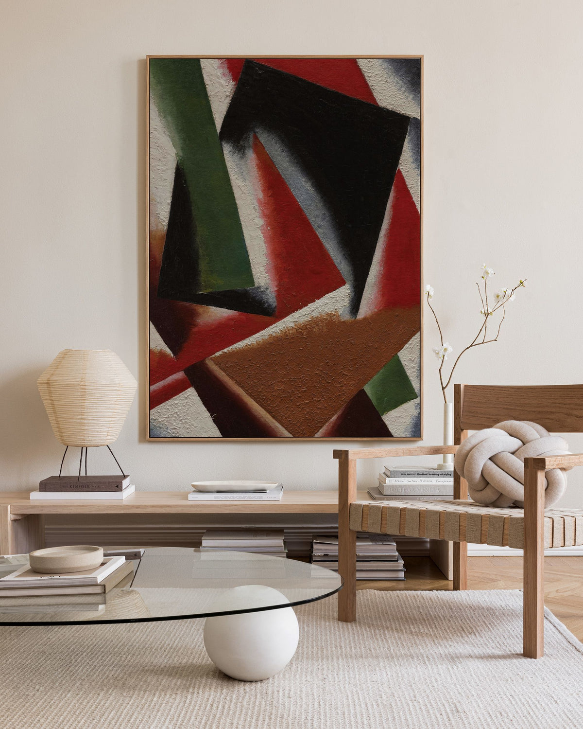 Lyubov Popova - Painterly Architectonics Canvas print