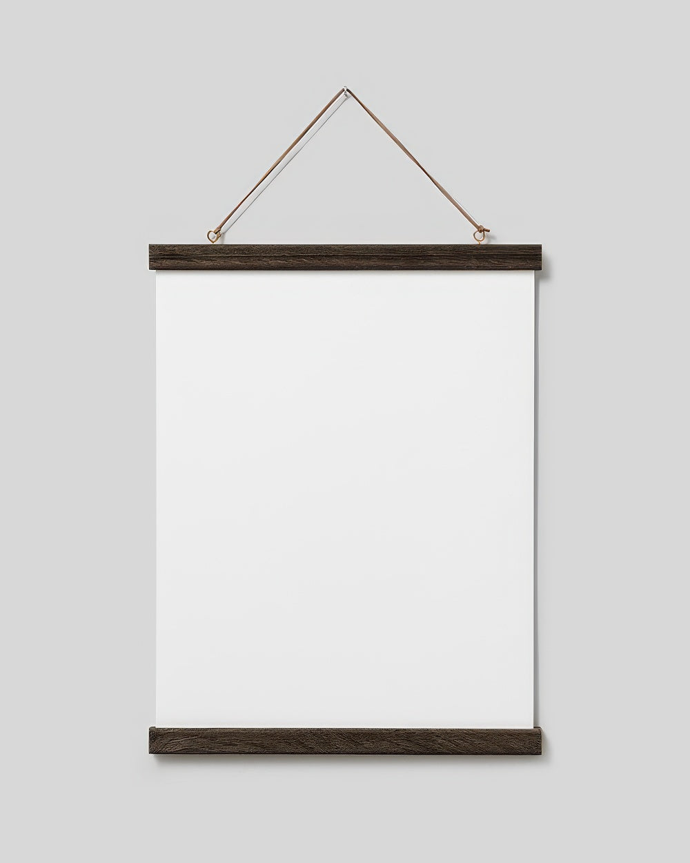 Poster Hanger Dark Oak 31 cm, magnet fastener