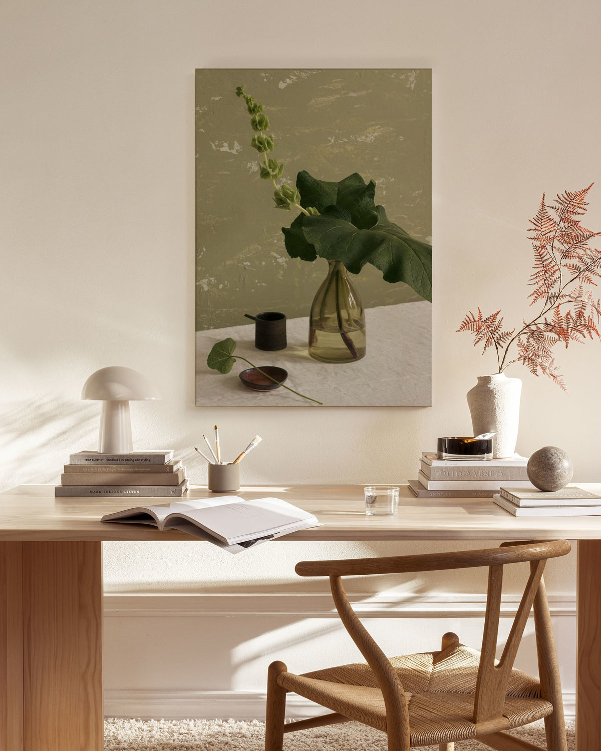 Botanical Stillness Canvas print