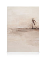 Figures on the Horizon No1 Canvas print