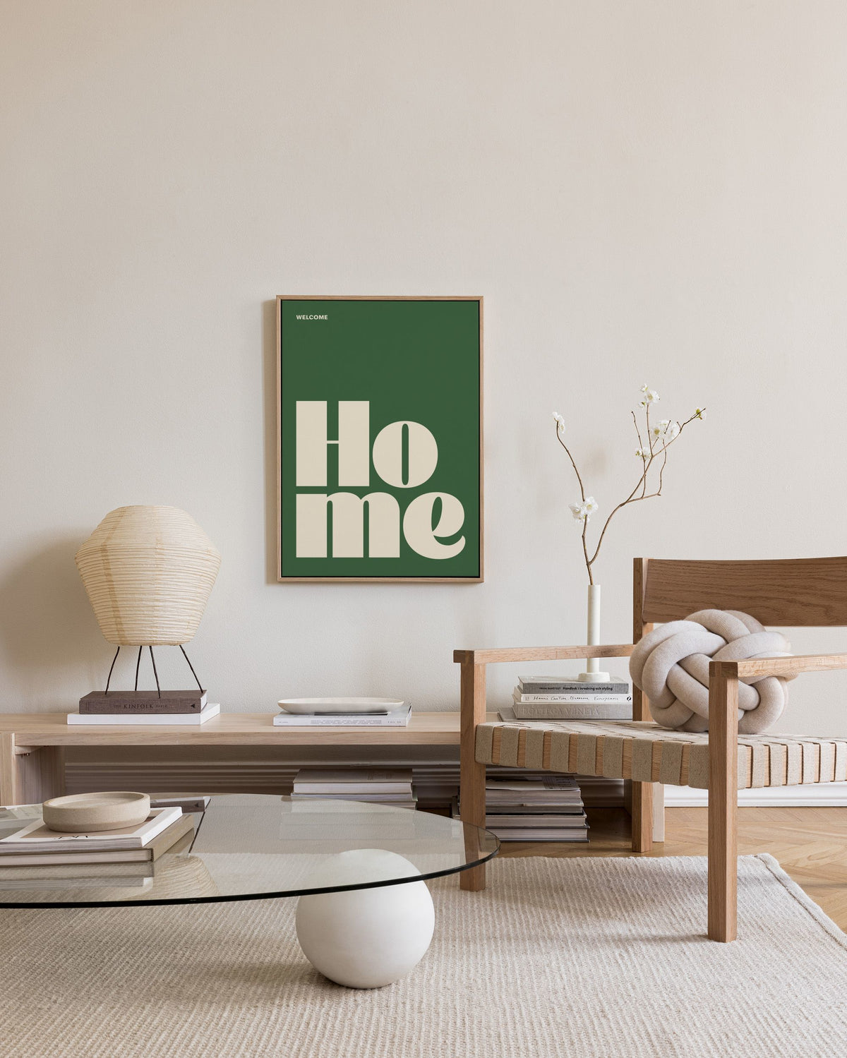 Welcome Home Canvas print