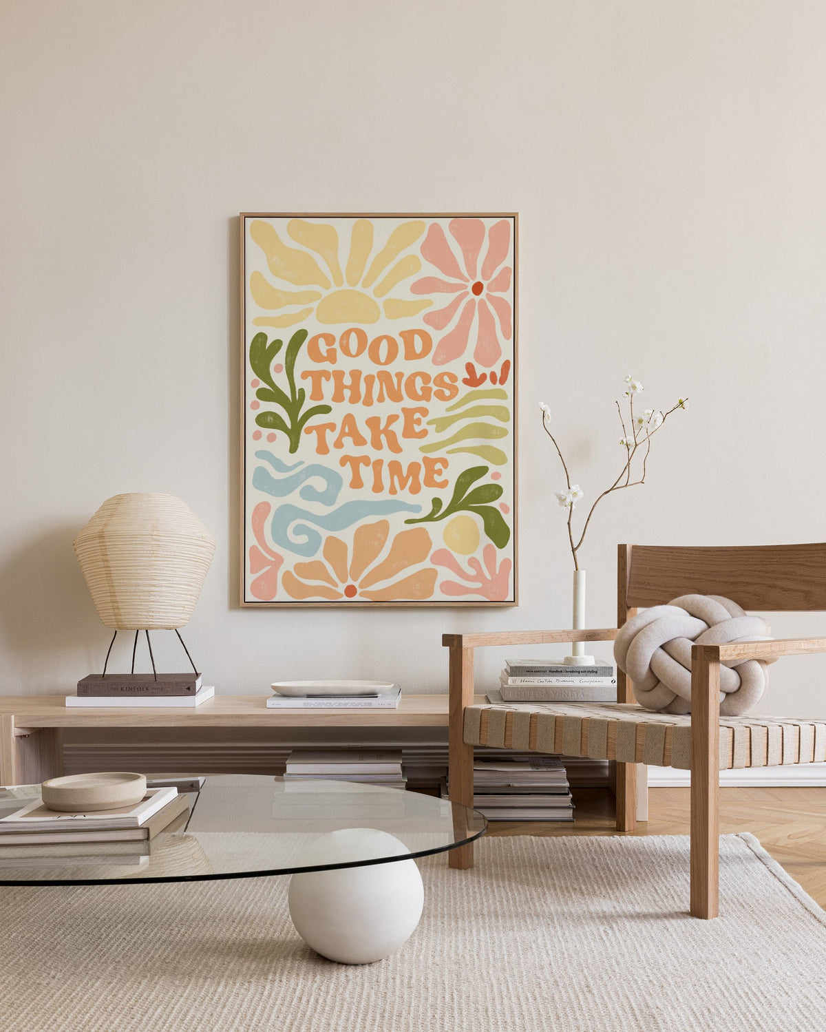 Good Things in Pastel Canvas print