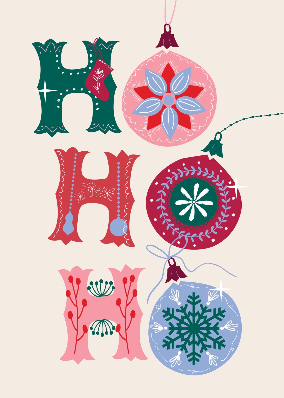 Ho Ho Ho Print