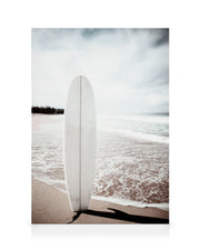 Surfboard on the Beach Canvas print