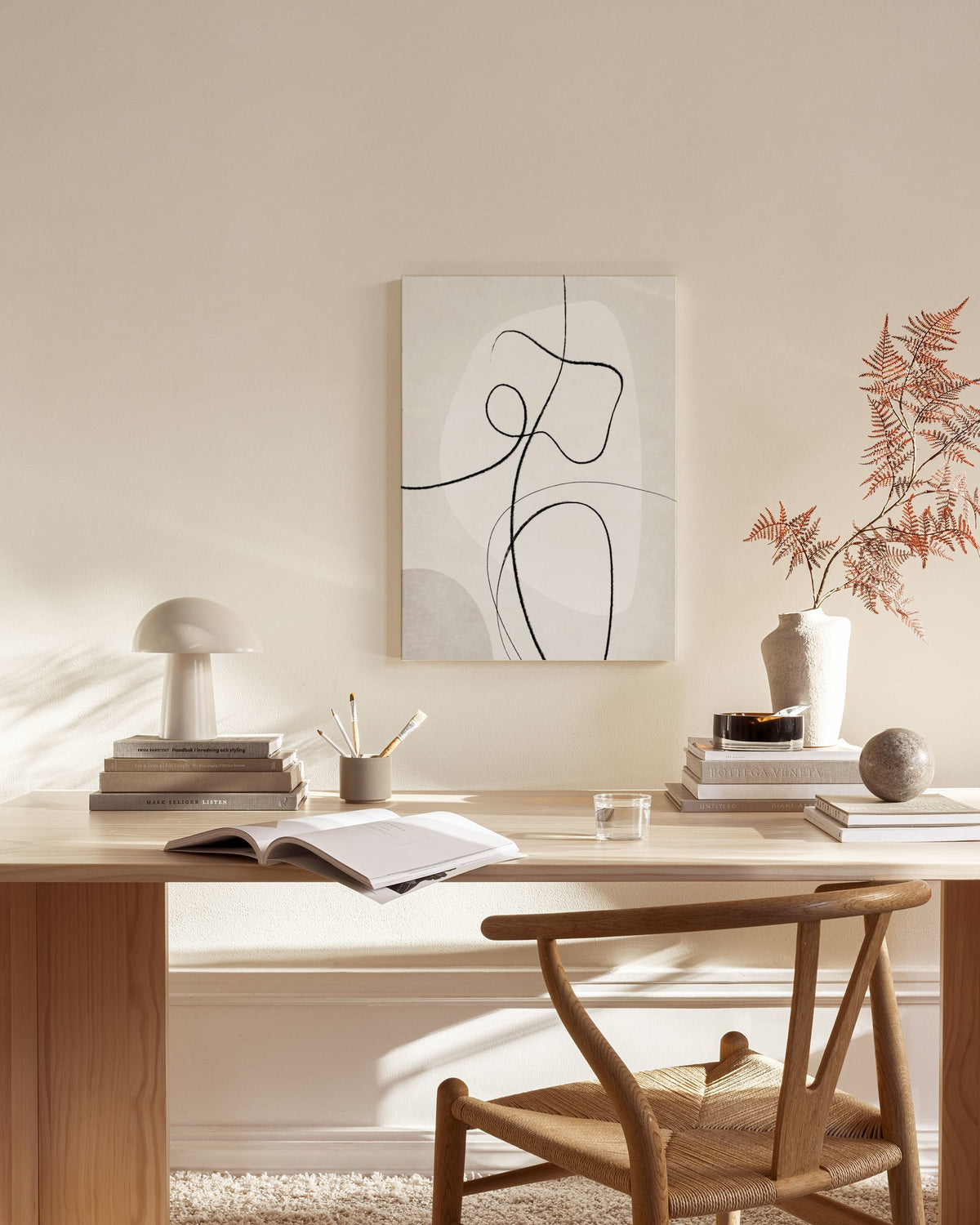 Artful Lines No5 Canvas print