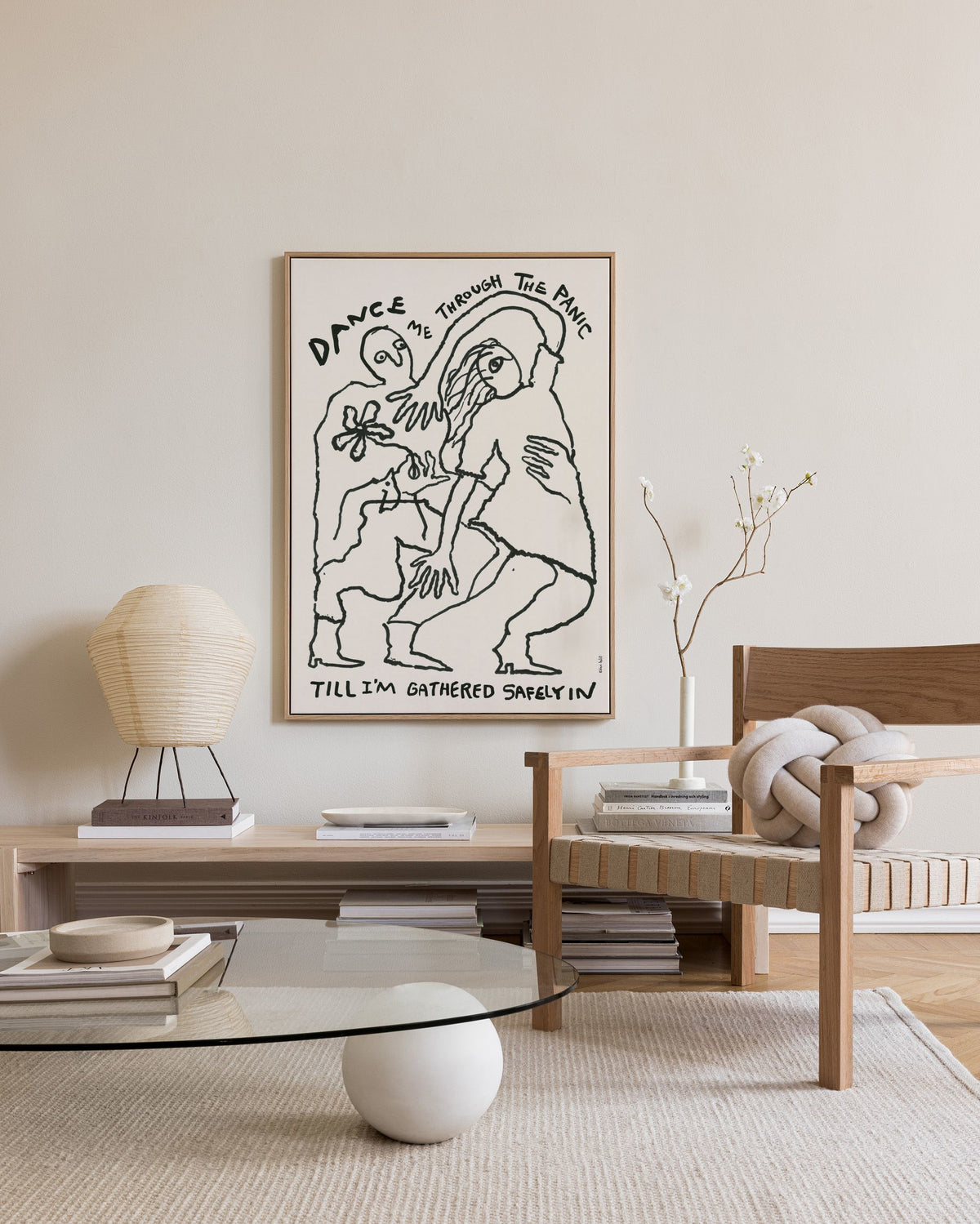 Eden Kalif - Dance Me to the End of Love Canvas print