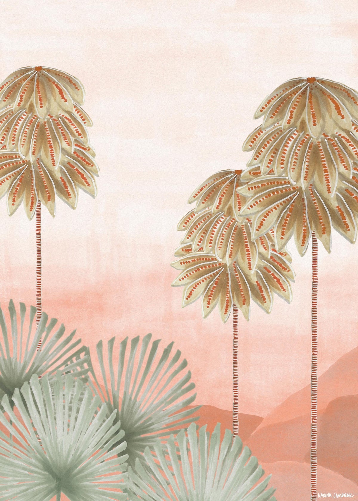 Karina Jambrak - Daintree Canopy Print