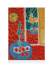 Matisse - Red Interior, Still Life on a Blue Table Canvas print