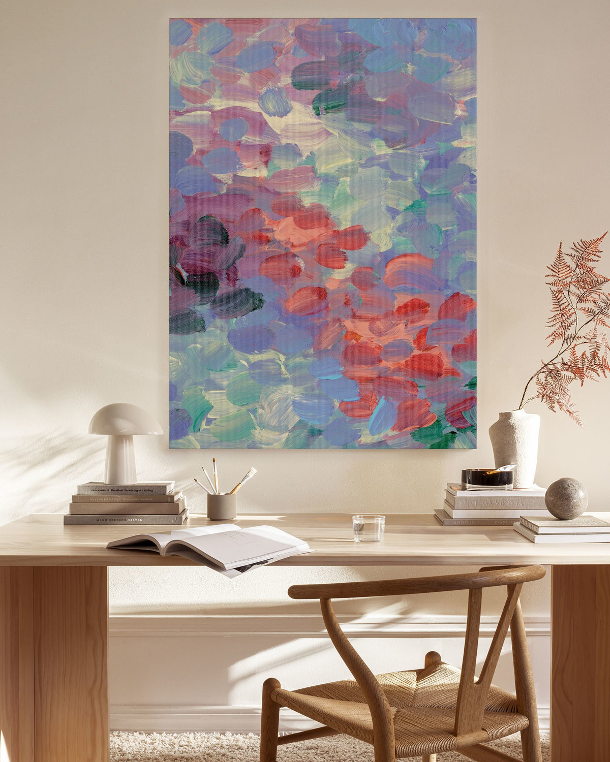 Chromatic Reverie No1 Canvas print