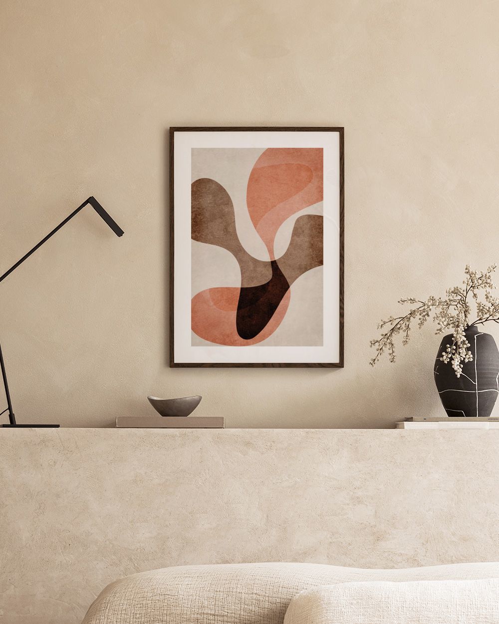 Organic Shapes No1 Print