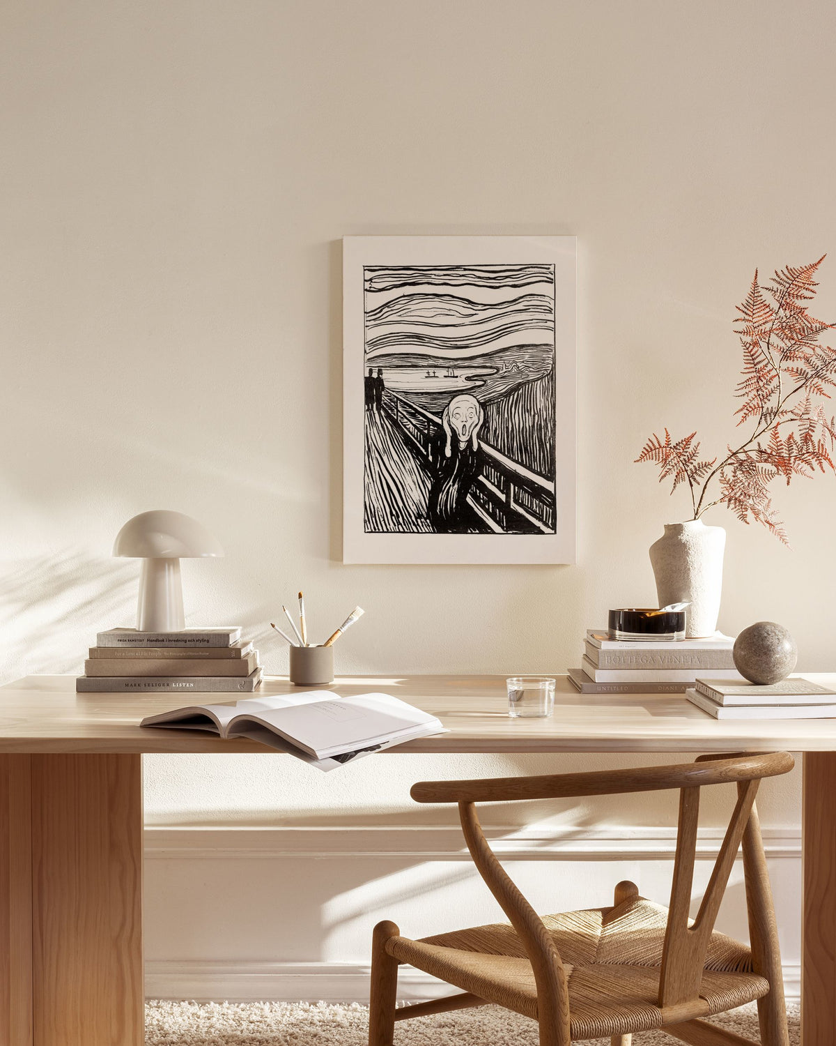 Edvard Munch - The Scream Canvas print