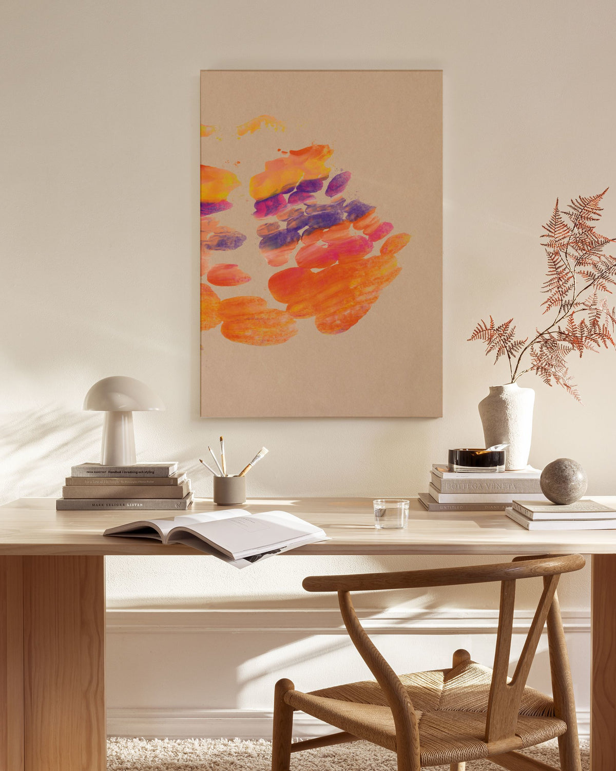 Sunset Stroke No3 Canvas print
