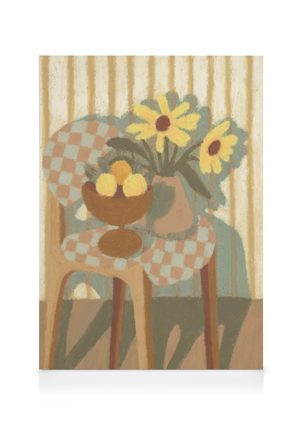 Crowded Chair Canvas print