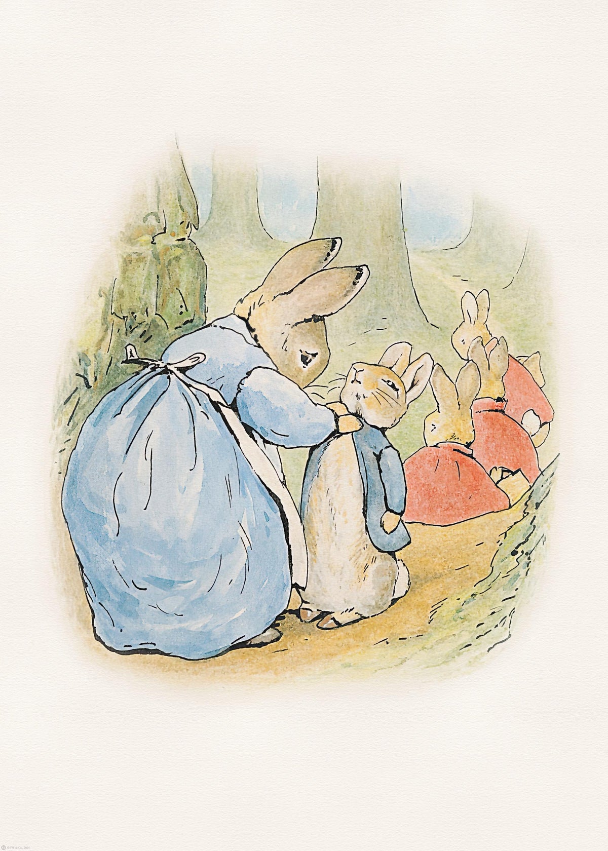 Peter Rabbit and Friends No3 Print