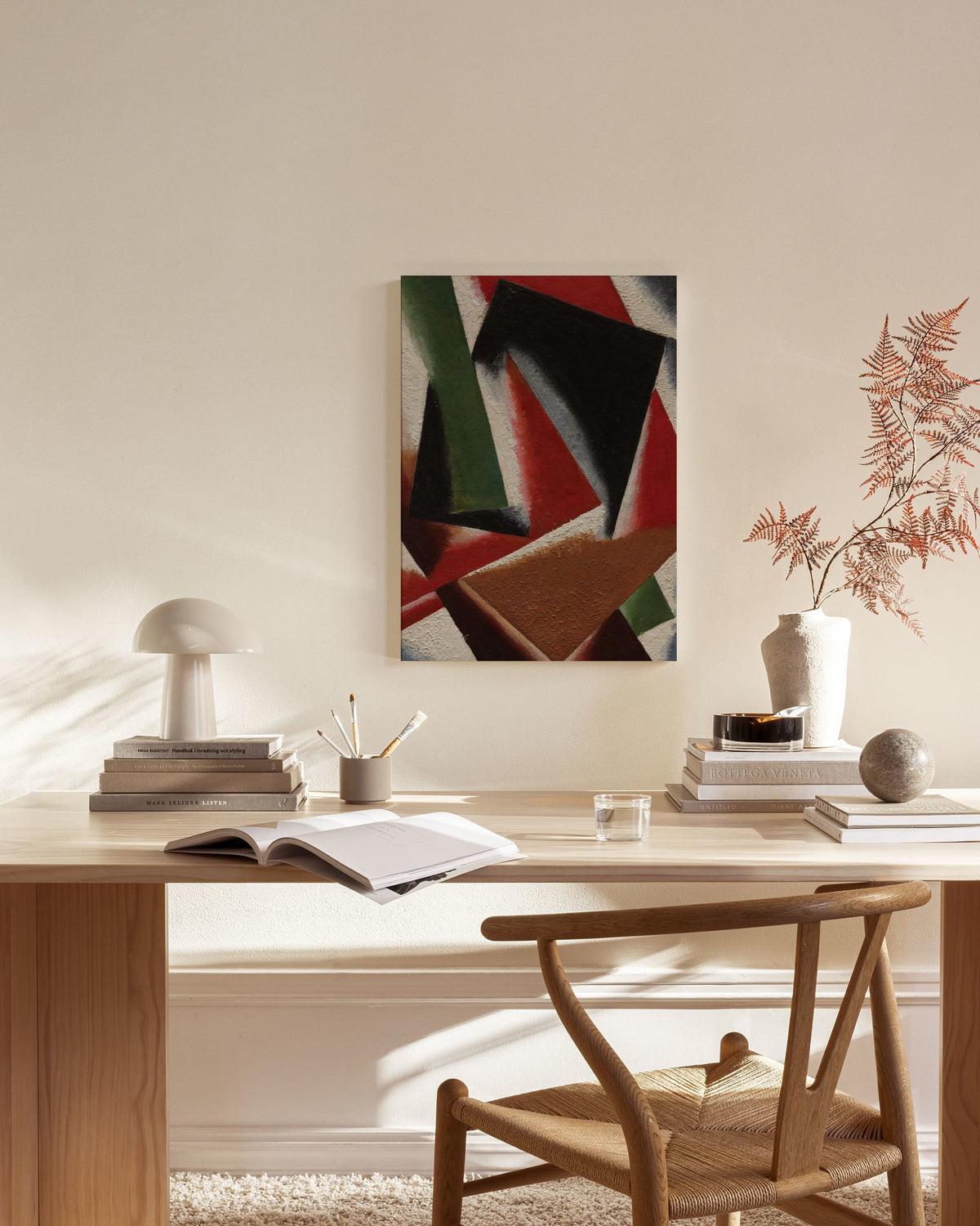 Lyubov Popova - Painterly Architectonics Canvas print