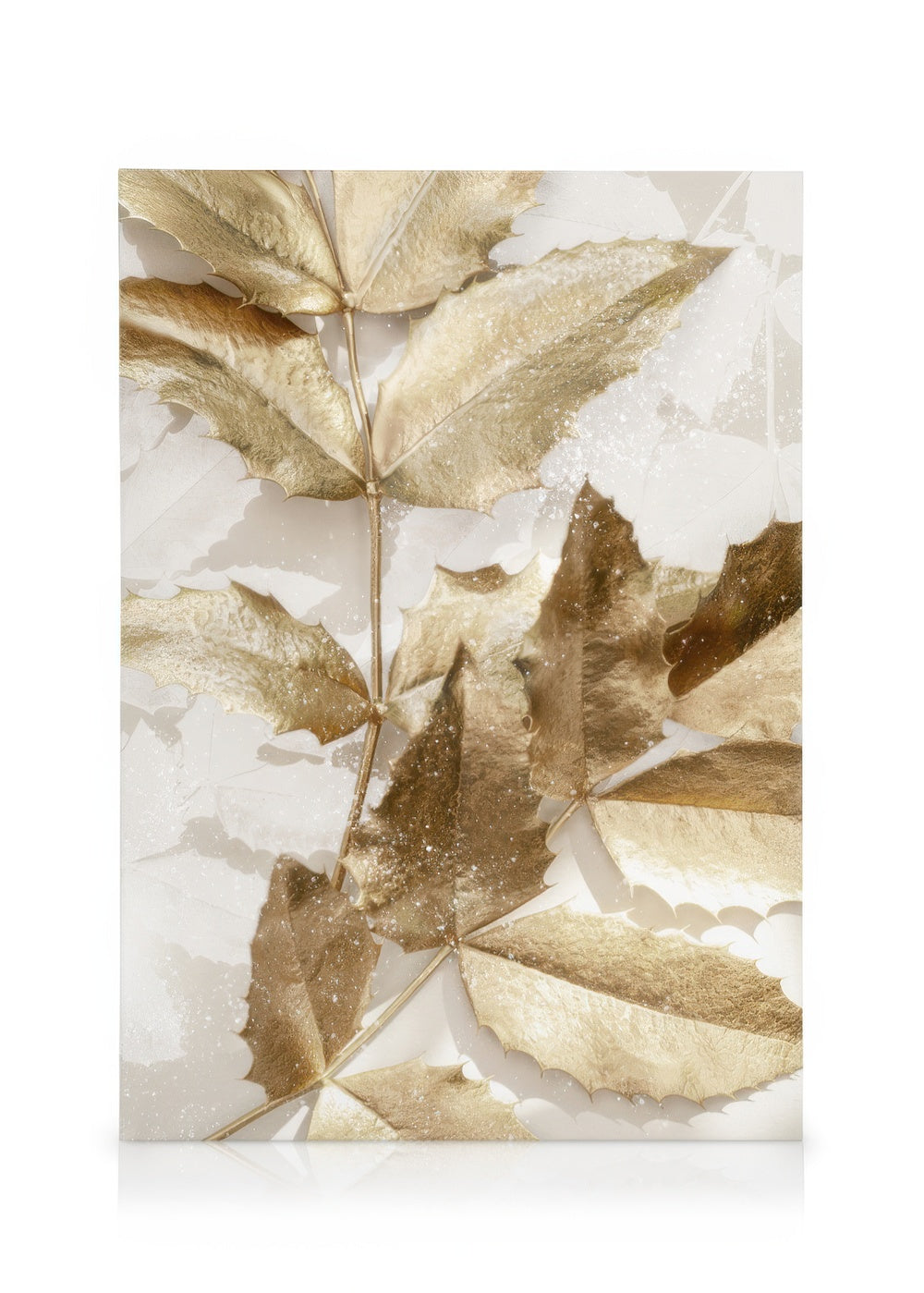 Golden Leaves No1 Canvas print