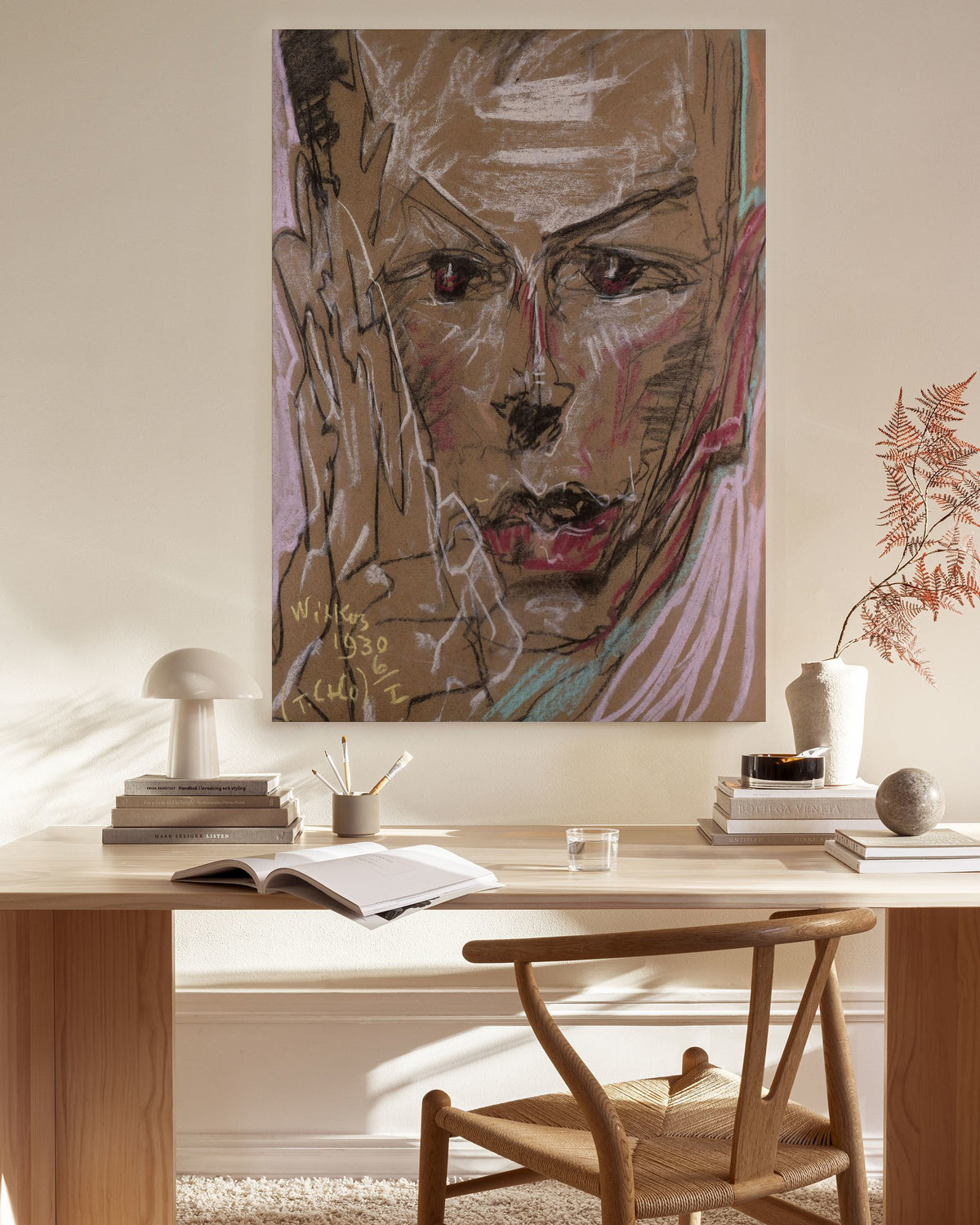 Witkacy - Portrait Canvas print