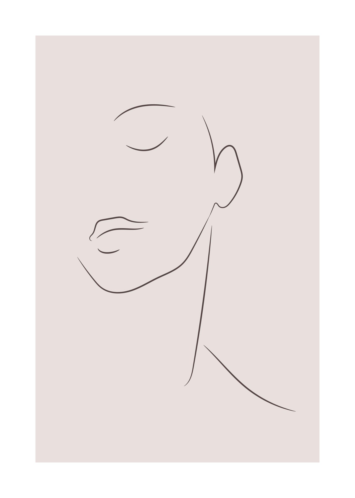 Simple Lines No2 Print