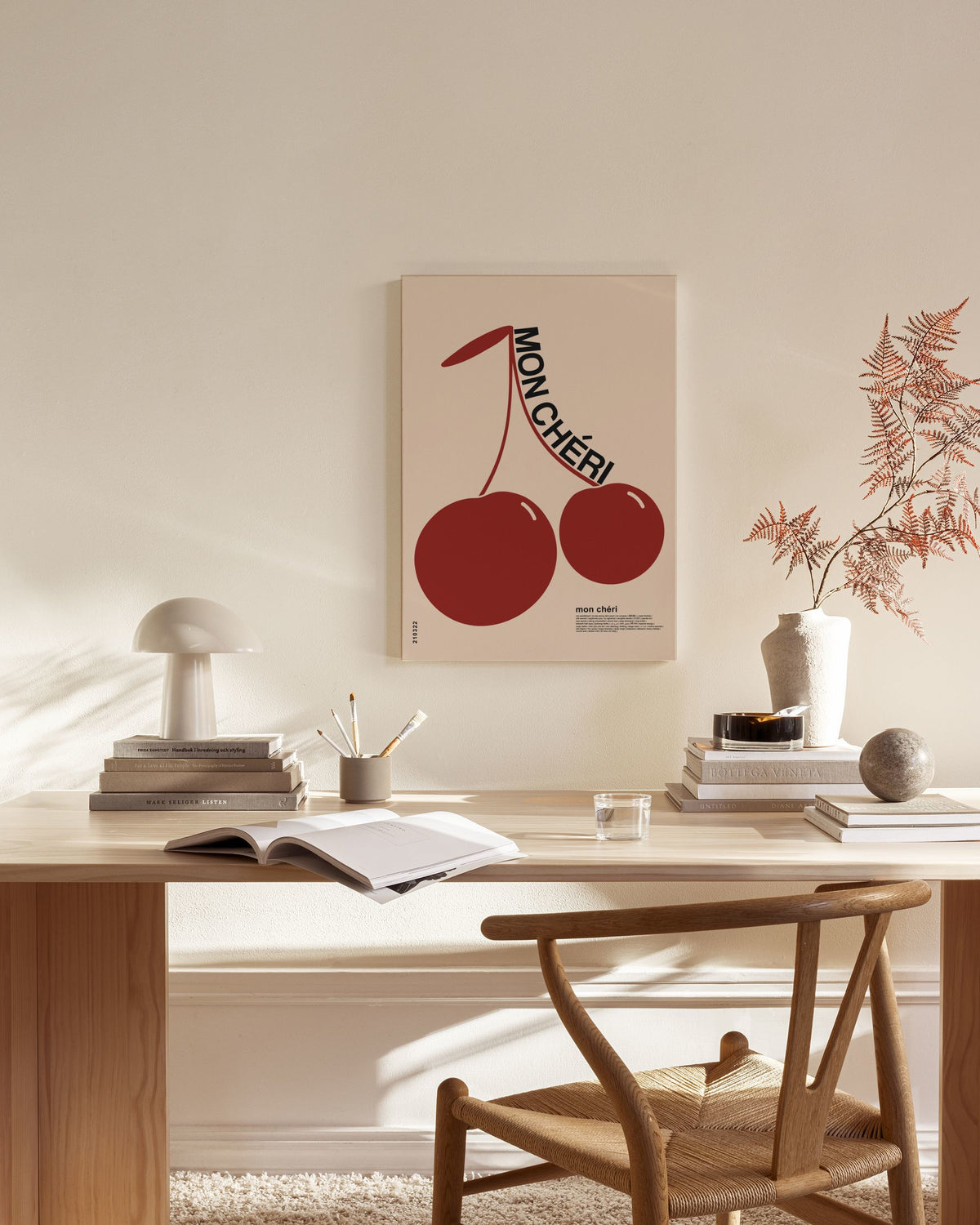 Mon Cheri No1 Canvas print