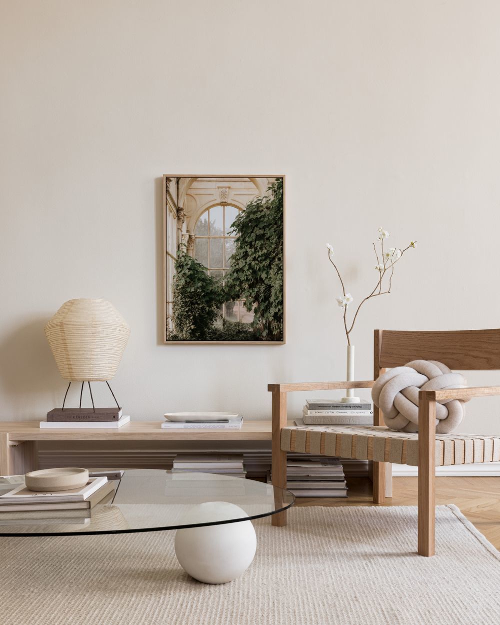 Inside Orangery Canvas print
