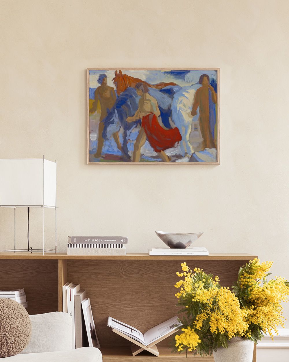Paul Altherr - Youngsters with Horses Print