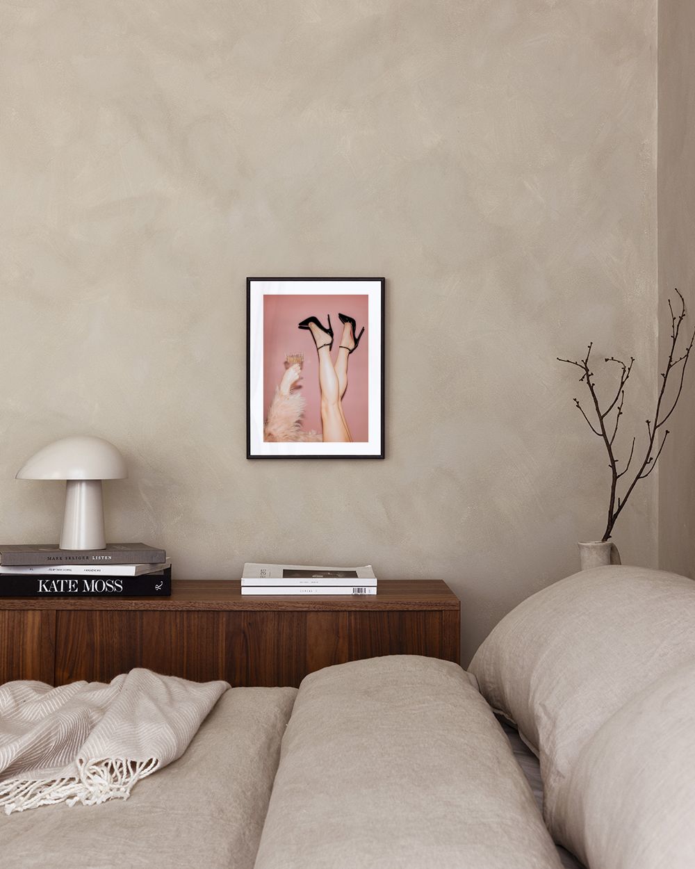 Upside Down Cheers Print