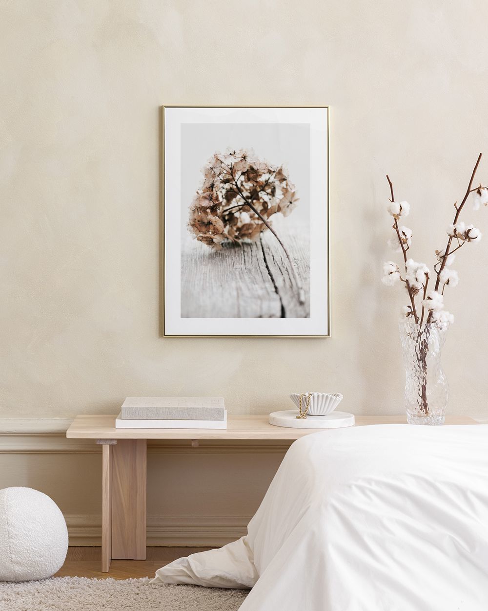 Hydrangea Twig Print