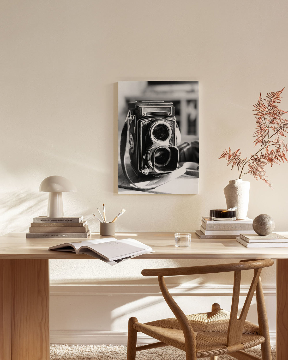 Old Style Camera Canvas print