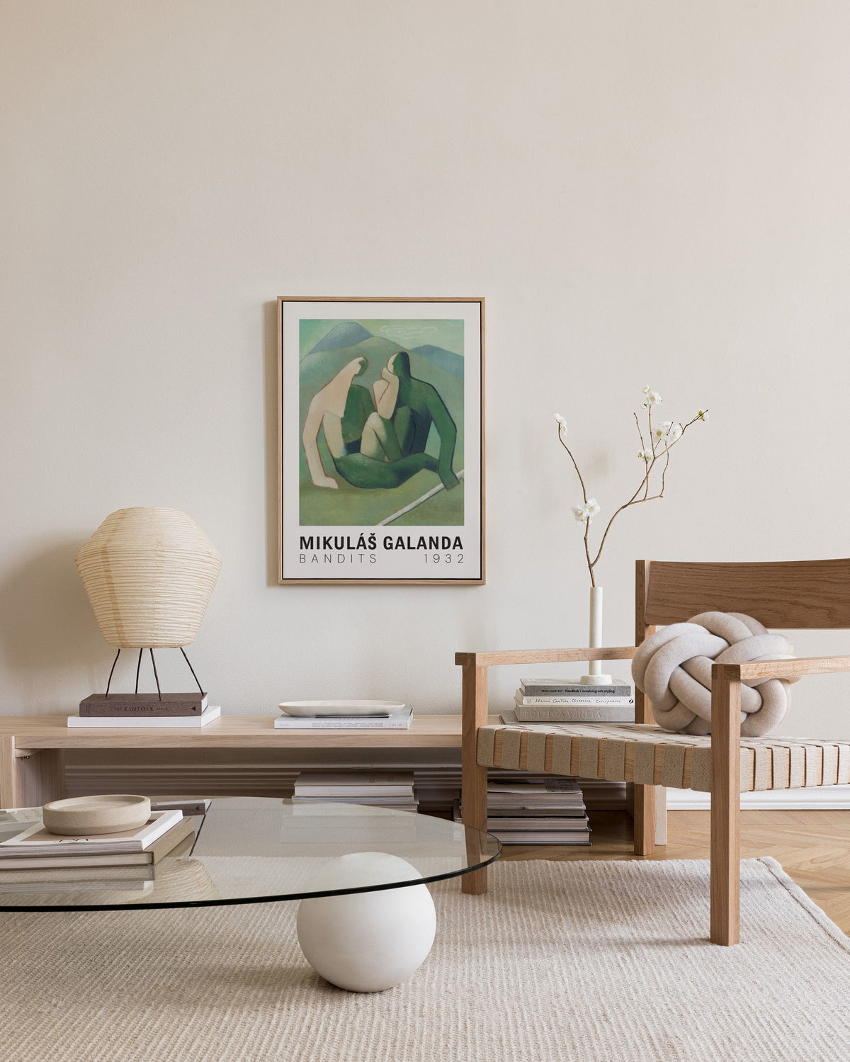 Mikuláš Galanda - Bandits Canvas print