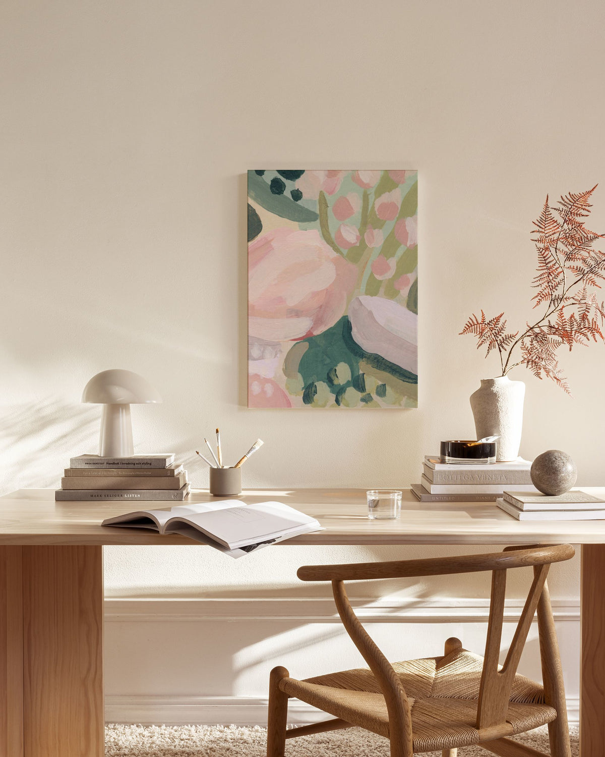 Acrylic Floral Canvas print