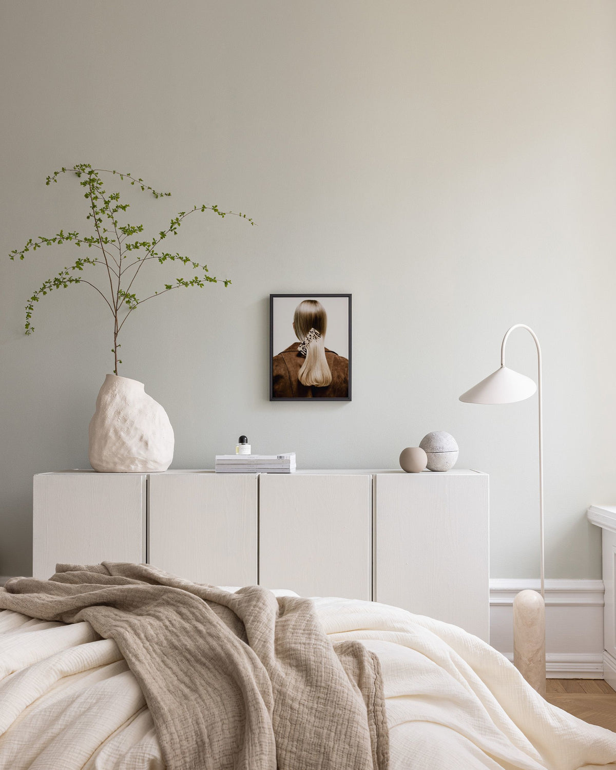 Still Back Canvas print