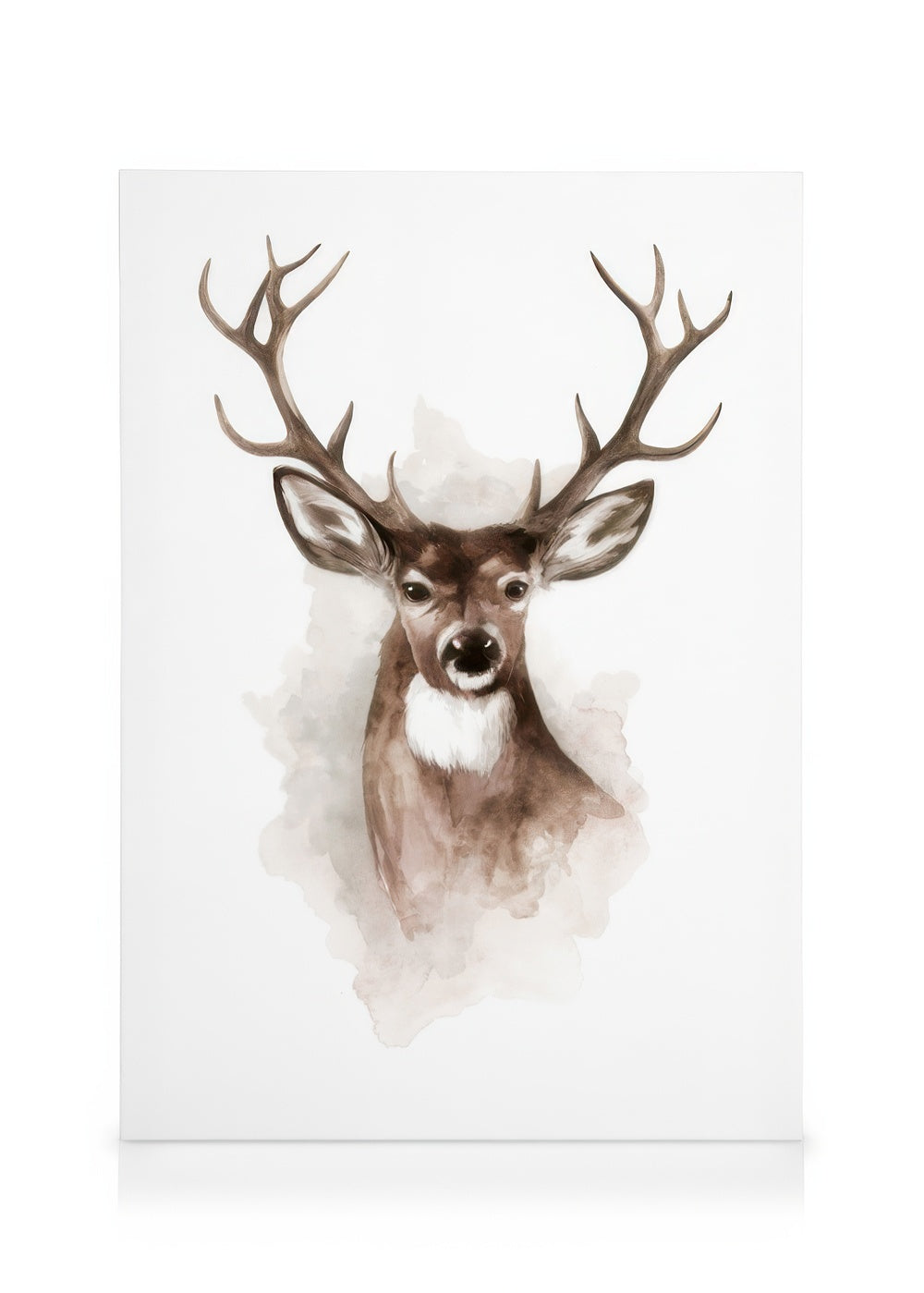 Watercolor Deer Canvas print